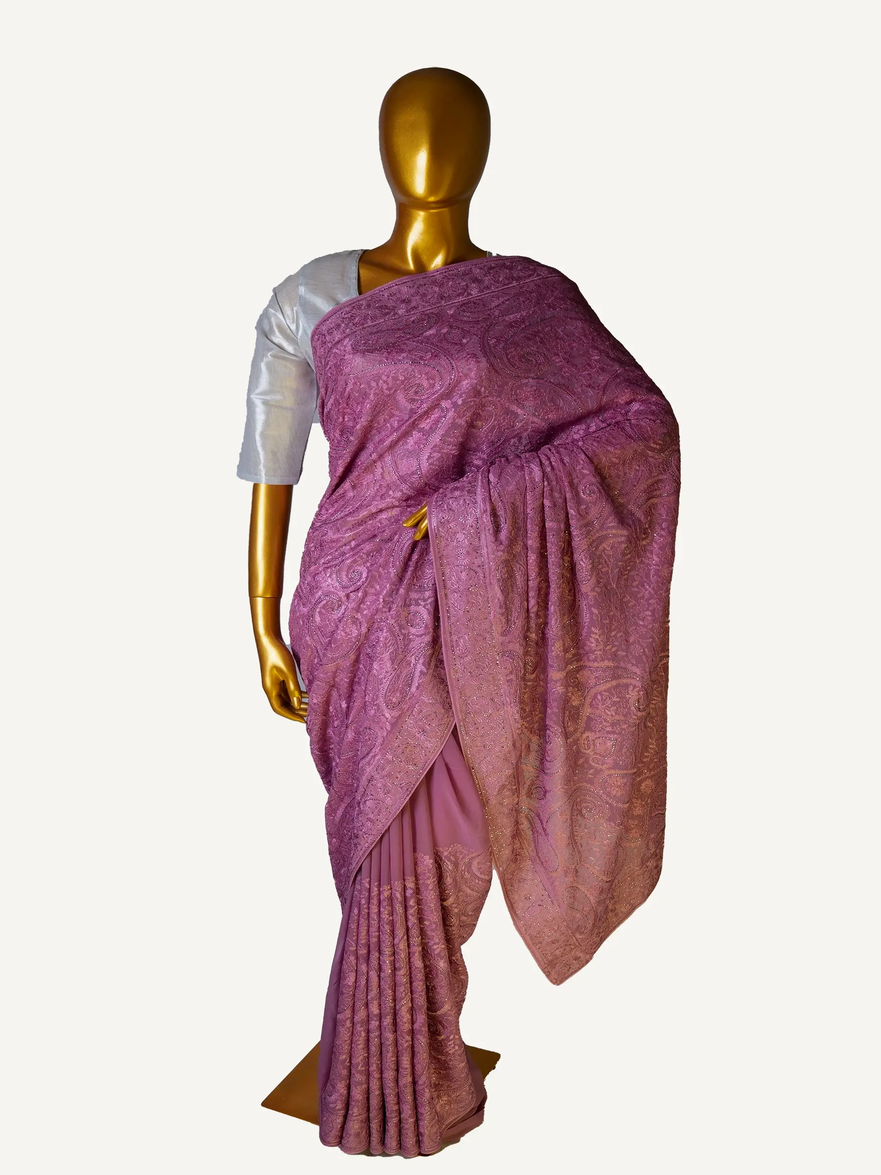 Onion Soft Chiffon Georgete Party Wear